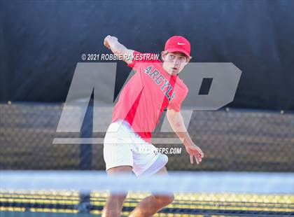 Thumbnail 2 in Argyle vs Wimberley (UIL 4A Team Tennis Final) photogallery.