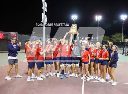 Thumbnail 1 in Argyle vs Wimberley (UIL 4A Team Tennis Final) photogallery.