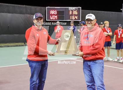 Thumbnail 2 in Argyle vs Wimberley (UIL 4A Team Tennis Final) photogallery.