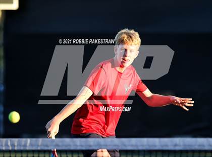 Thumbnail 2 in Argyle vs Wimberley (UIL 4A Team Tennis Final) photogallery.