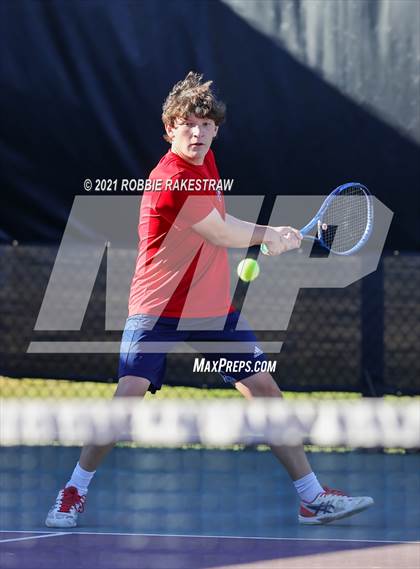 Thumbnail 2 in Argyle vs Wimberley (UIL 4A Team Tennis Final) photogallery.