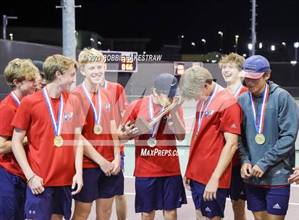 Thumbnail 2 in Argyle vs Wimberley (UIL 4A Team Tennis Final) photogallery.