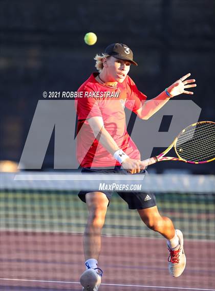 Thumbnail 3 in Argyle vs Wimberley (UIL 4A Team Tennis Final) photogallery.