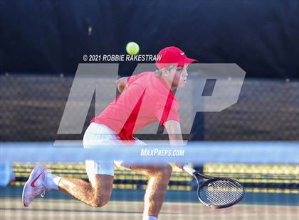Thumbnail 2 in Argyle vs Wimberley (UIL 4A Team Tennis Final) photogallery.
