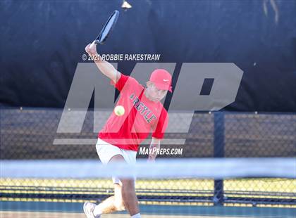 Thumbnail 2 in Argyle vs Wimberley (UIL 4A Team Tennis Final) photogallery.