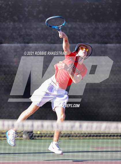 Thumbnail 3 in Argyle vs Wimberley (UIL 4A Team Tennis Final) photogallery.