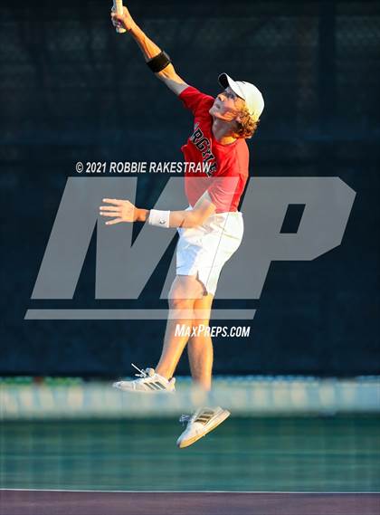 Thumbnail 3 in Argyle vs Wimberley (UIL 4A Team Tennis Final) photogallery.