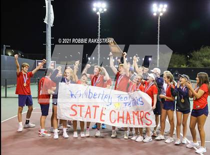 Thumbnail 1 in Argyle vs Wimberley (UIL 4A Team Tennis Final) photogallery.