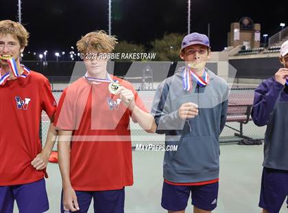 Thumbnail 3 in Argyle vs Wimberley (UIL 4A Team Tennis Final) photogallery.