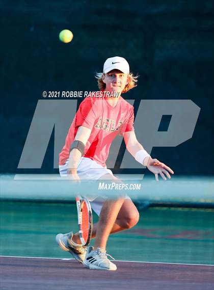 Thumbnail 2 in Argyle vs Wimberley (UIL 4A Team Tennis Final) photogallery.