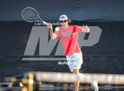 Thumbnail 3 in Argyle vs Wimberley (UIL 4A Team Tennis Final) photogallery.