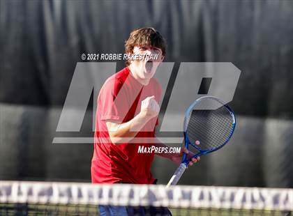 Thumbnail 2 in Argyle vs Wimberley (UIL 4A Team Tennis Final) photogallery.