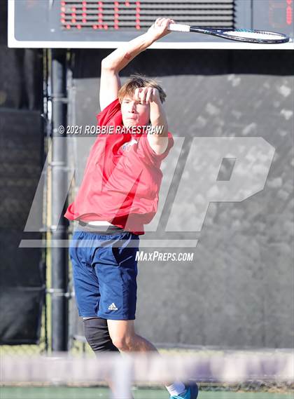 Thumbnail 2 in Argyle vs Wimberley (UIL 4A Team Tennis Final) photogallery.