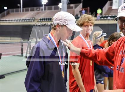 Thumbnail 3 in Argyle vs Wimberley (UIL 4A Team Tennis Final) photogallery.