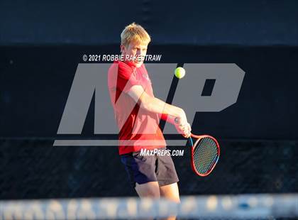 Thumbnail 2 in Argyle vs Wimberley (UIL 4A Team Tennis Final) photogallery.