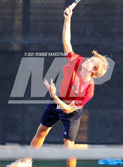 Thumbnail 2 in Argyle vs Wimberley (UIL 4A Team Tennis Final) photogallery.