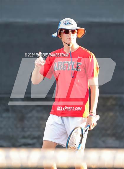Thumbnail 2 in Argyle vs Wimberley (UIL 4A Team Tennis Final) photogallery.