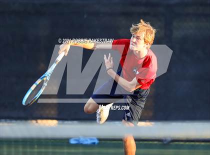 Thumbnail 2 in Argyle vs Wimberley (UIL 4A Team Tennis Final) photogallery.