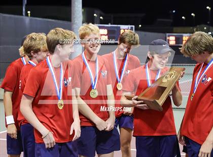 Thumbnail 1 in Argyle vs Wimberley (UIL 4A Team Tennis Final) photogallery.