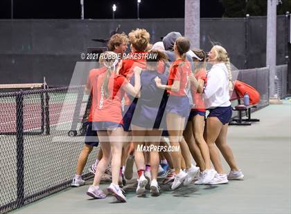 Thumbnail 3 in Argyle vs Wimberley (UIL 4A Team Tennis Final) photogallery.