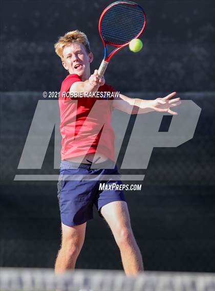 Thumbnail 2 in Argyle vs Wimberley (UIL 4A Team Tennis Final) photogallery.