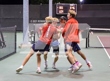 Thumbnail 3 in Argyle vs Wimberley (UIL 4A Team Tennis Final) photogallery.