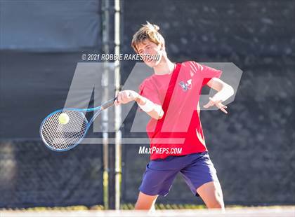 Thumbnail 2 in Argyle vs Wimberley (UIL 4A Team Tennis Final) photogallery.