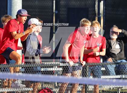 Thumbnail 2 in Argyle vs Wimberley (UIL 4A Team Tennis Final) photogallery.