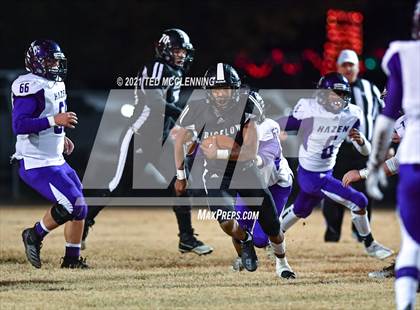 Thumbnail 2 in Bigelow vs. Hazen (AAA 2A 2nd Round State Playoff) photogallery.