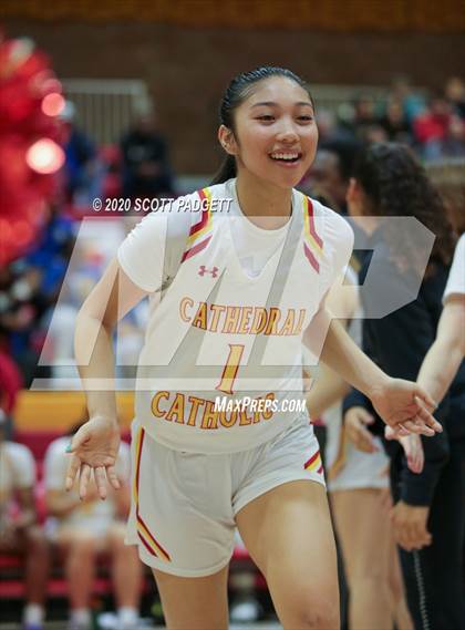Thumbnail 1 in Rosary Academy @ Cathedral Catholic (CIF Division I Regional Championship) photogallery.