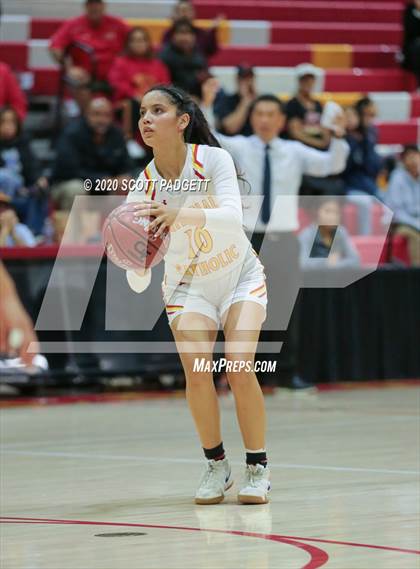 Thumbnail 2 in Rosary Academy @ Cathedral Catholic (CIF Division I Regional Championship) photogallery.