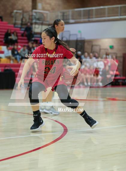 Thumbnail 1 in Rosary Academy @ Cathedral Catholic (CIF Division I Regional Championship) photogallery.