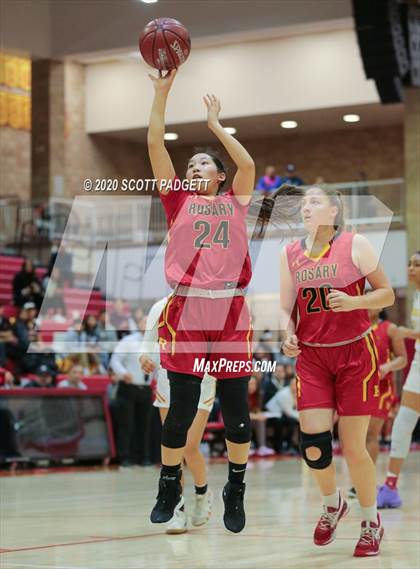 Thumbnail 1 in Rosary Academy @ Cathedral Catholic (CIF Division I Regional Championship) photogallery.