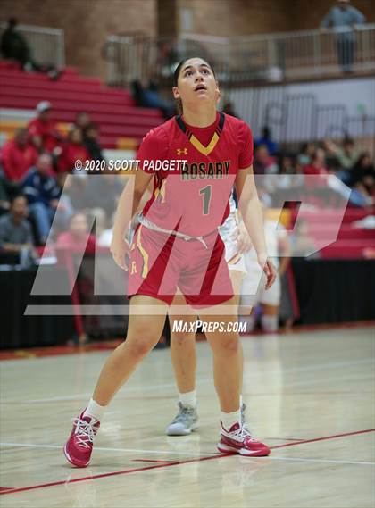 Thumbnail 2 in Rosary Academy @ Cathedral Catholic (CIF Division I Regional Championship) photogallery.