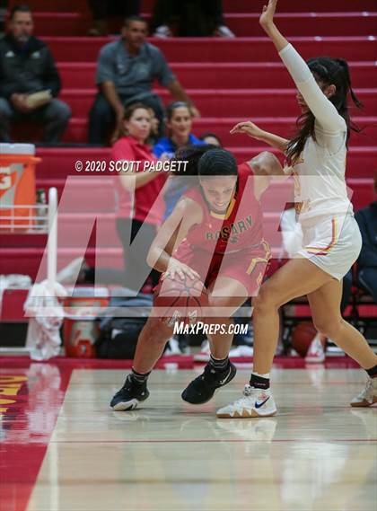 Thumbnail 2 in Rosary Academy @ Cathedral Catholic (CIF Division I Regional Championship) photogallery.