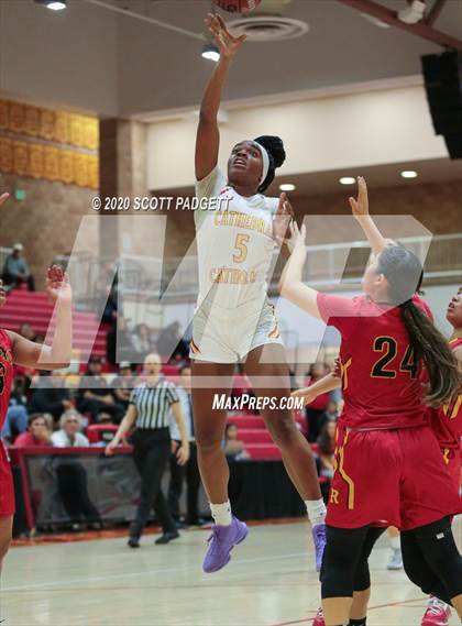 Thumbnail 1 in Rosary Academy @ Cathedral Catholic (CIF Division I Regional Championship) photogallery.