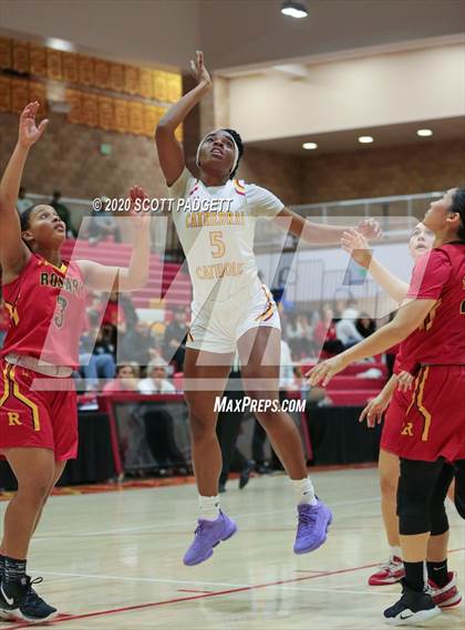 Thumbnail 2 in Rosary Academy @ Cathedral Catholic (CIF Division I Regional Championship) photogallery.