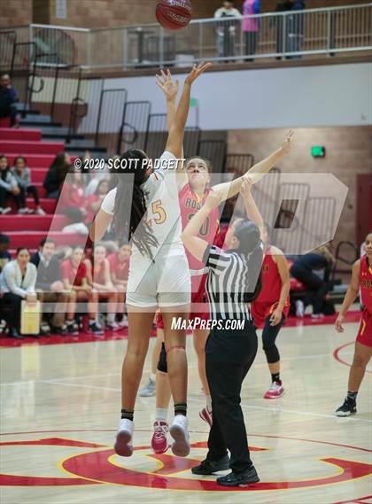 Thumbnail 2 in Rosary Academy @ Cathedral Catholic (CIF Division I Regional Championship) photogallery.