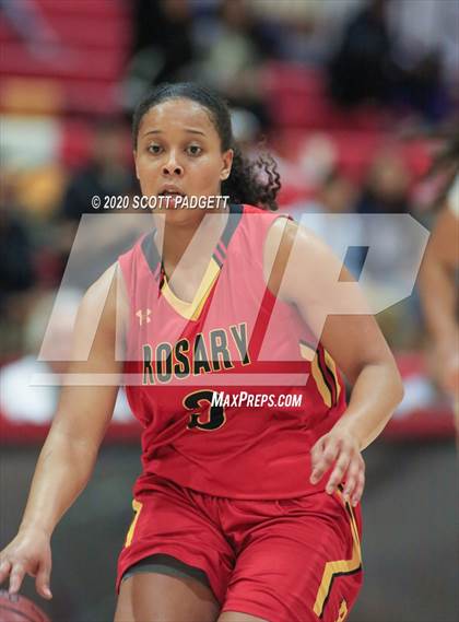 Thumbnail 3 in Rosary Academy @ Cathedral Catholic (CIF Division I Regional Championship) photogallery.