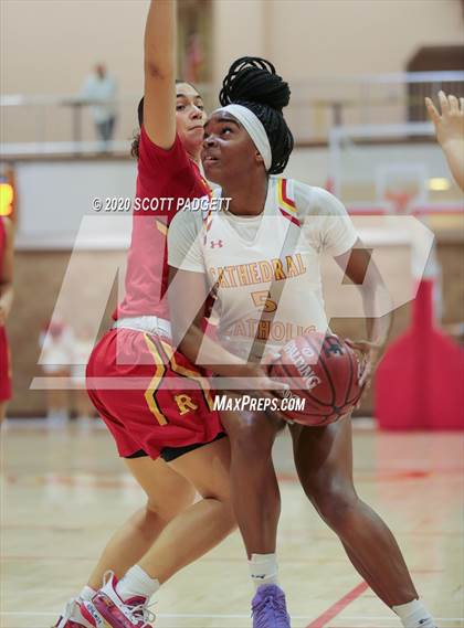 Thumbnail 1 in Rosary Academy @ Cathedral Catholic (CIF Division I Regional Championship) photogallery.