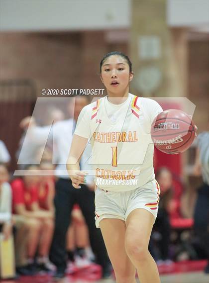 Thumbnail 1 in Rosary Academy @ Cathedral Catholic (CIF Division I Regional Championship) photogallery.