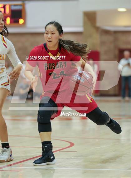 Thumbnail 2 in Rosary Academy @ Cathedral Catholic (CIF Division I Regional Championship) photogallery.