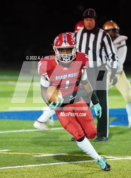 Thumbnail 3 in Aquinas vs. Bishop Miege (KSHSAA 6A Semifinal Playoff) photogallery.