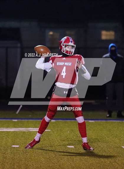 Thumbnail 2 in Aquinas vs. Bishop Miege (KSHSAA 6A Semifinal Playoff) photogallery.