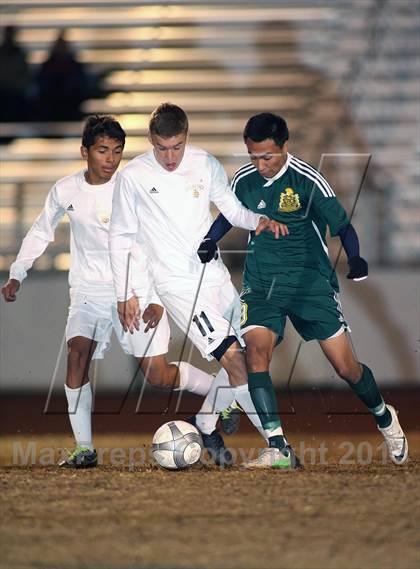 Thumbnail 2 in Canyon del Oro vs Sabino (Chris Maier Soccer Tournament) photogallery.