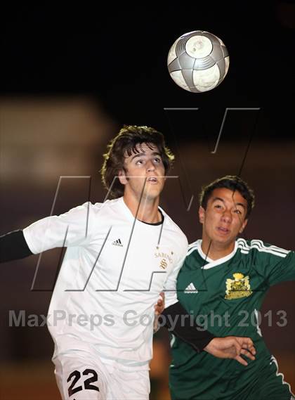 Thumbnail 2 in Canyon del Oro vs Sabino (Chris Maier Soccer Tournament) photogallery.