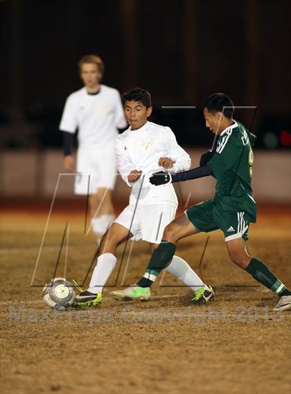 Thumbnail 3 in Canyon del Oro vs Sabino (Chris Maier Soccer Tournament) photogallery.