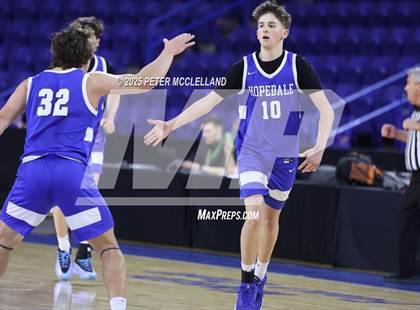 Thumbnail 2 in Hopedale vs Pioneer Valley Regional (MIAA Division 5 Final) photogallery.