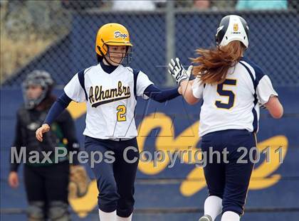 Thumbnail 3 in Moreau Catholic @ Alhambra (CIF NCS D3 Playoffs) photogallery.