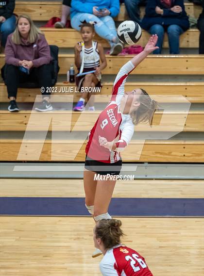 Thumbnail 1 in Cathedral vs Indianapolis Scecina Memorial (City Tourney final) photogallery.